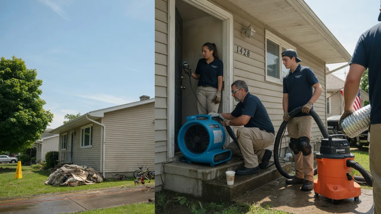 Water Damage Restoration in Montrose, IL near me